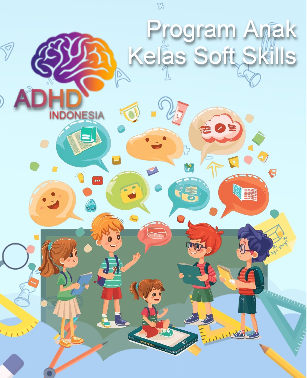 Program ADHD Indonesia Kabupaten Boven Digoel Kelas Soft Skills Anak ADHD