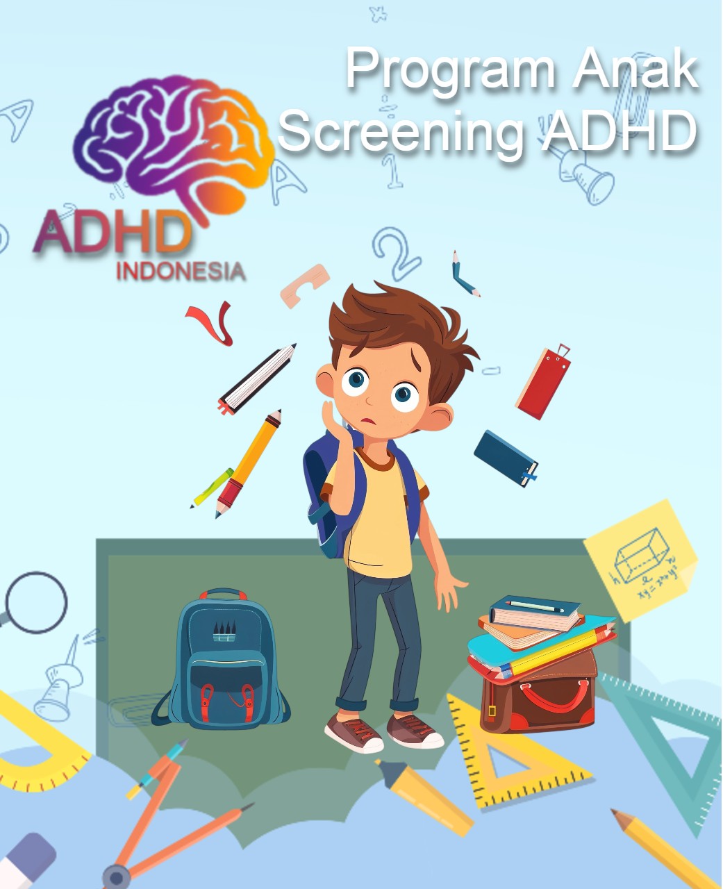 Program ADHD Indonesia Kabupaten Boven Digoel Screening ADHD Non-Diagnostik