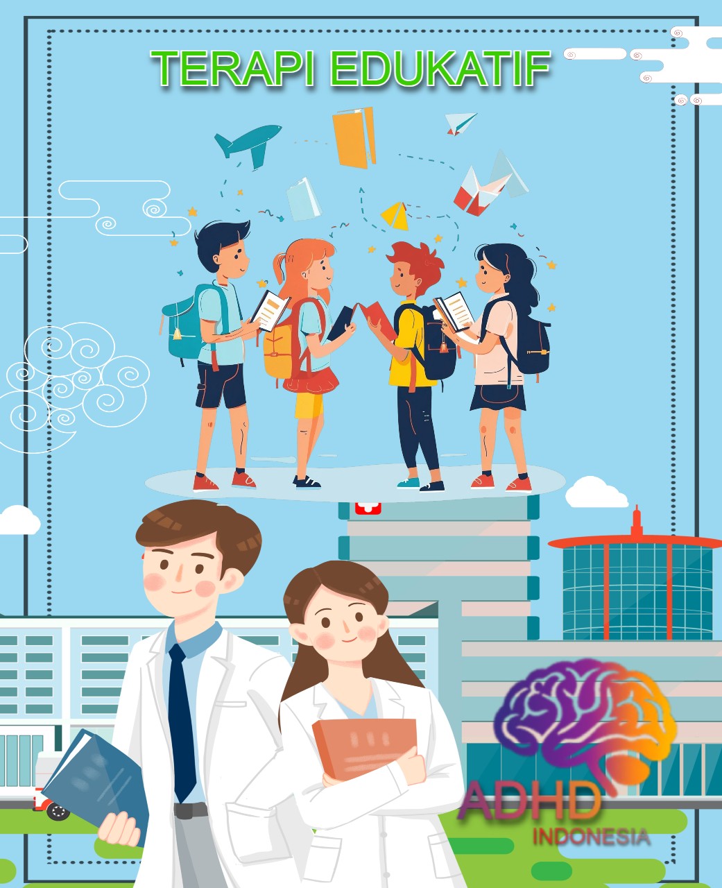 Mitra ADHD Indonesia Kabupaten Boven Digoel untuk Terapi Edukatif Berbasis Pembelajaran untuk Anak ADHD