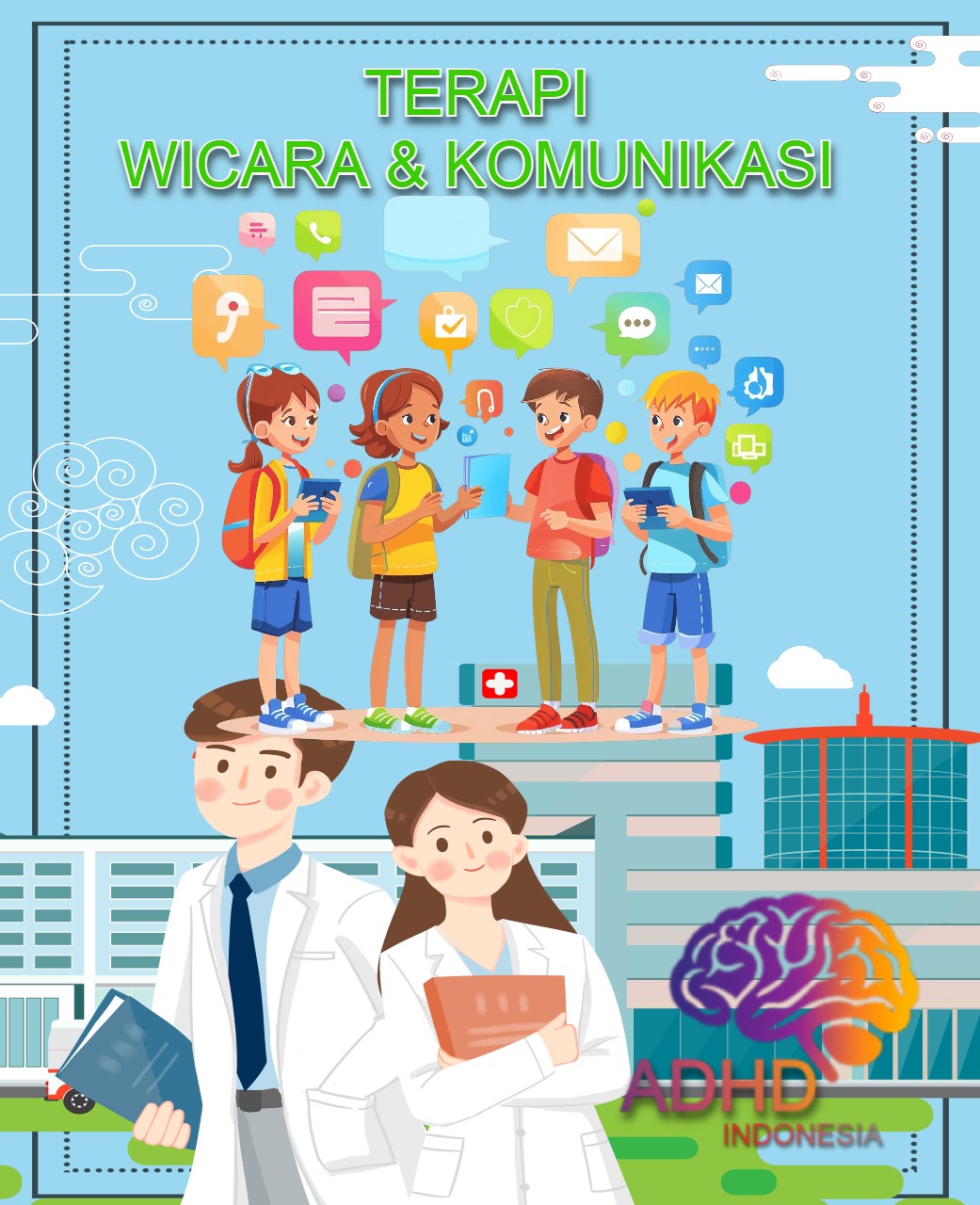 Mitra ADHD Indonesia Kabupaten Boven Digoel untuk Terapi Wicara dan Komunikasi untuk Anak ADHD
